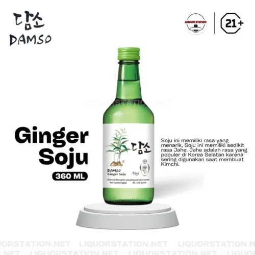 Damso Soju Rasa Jahe 360ml